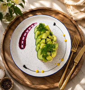 Whipped Tofu Avo Edamame Toast