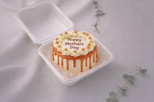Mother's Day Butterscotch Bento Cake