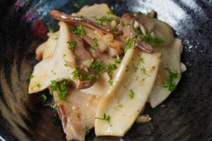 King Oyster Mushroom Butter Itame