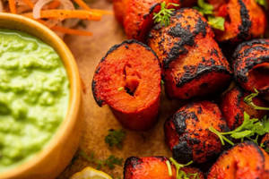 Soya Chaap Tikka Platter