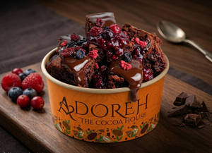 Mixed Berries Brownie Tub