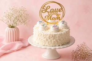 White Forest Love You Mom Bento Cake [250 g]...