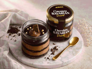 Chocolate Bavarian Jar