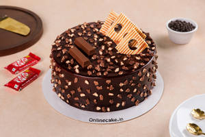 Choco Crunch Kitkat Cake [500 G]
