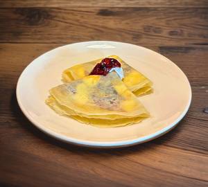 Mix Berry Cream Cheese Crepes