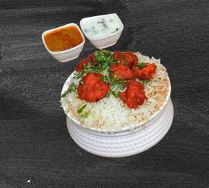 Chicken Kebab Biryani