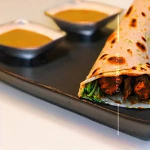 Mutton Tikka Kathi Roll
