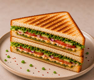 Veg Club Sandwich