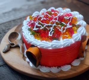 Dry Jelly Fruit Cake