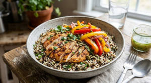 Lean Chicken Quinoa Bowl