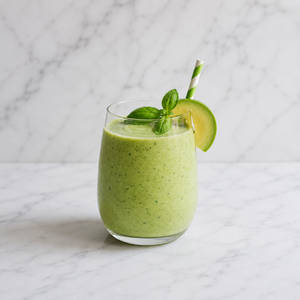 Avocado Basil Smoothie