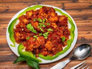 Mushroom Manchurian Dry