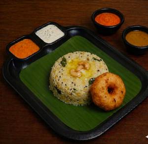 Nei Pongal + Vada