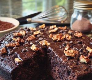 Moist Warm Chocolate Cake