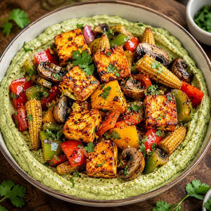 Hummus Harvest Bowl