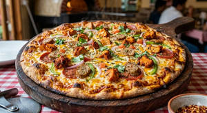 Chicken Overloaded Pizza