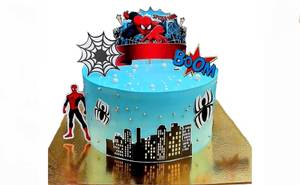 Spiderman Theme Cake [500Grams]