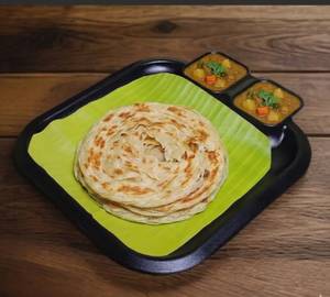 Parotta (2 Pcs) + Veg Kurma