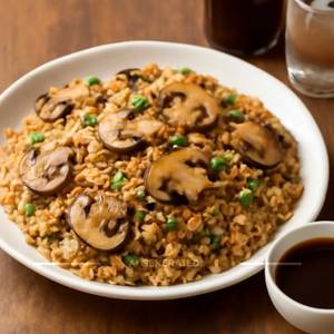 Mushroom Fried Rice