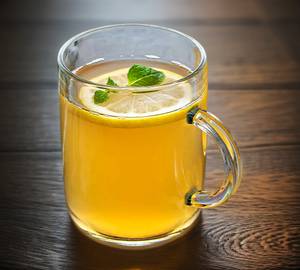 Hot Honey Lemon Green Tea