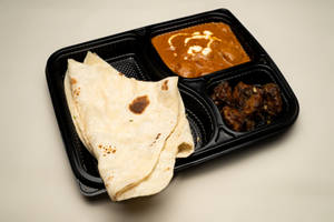 Butter Naan (2 Pcs) + Butter Chicken Combo + Pepper Chicken
