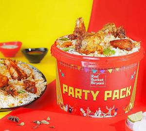 Red Bucket Special Chicken Biryani [5 Person]