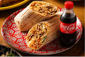 Pulled chicken wrap + Coke DL (DLD)