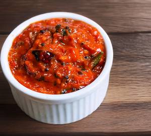 Home made tamato nilwa pachadi