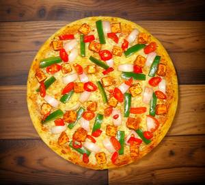 Paneer delight pizza