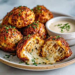 Fried Stuffed Cottage Cheese