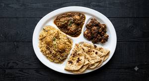 Chicken Fry Gravy + Chicken Dry + Chicken Biryani + 5 Tandoori Roti