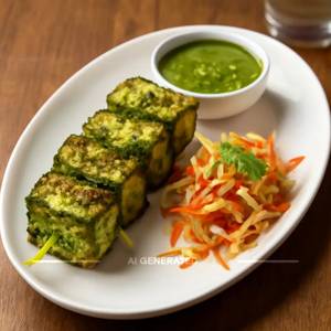 Paneer Haryali Tikka
