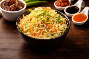 Jain Veg Manchurian Noodles (vs)