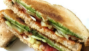 Veg Toast Sandwich