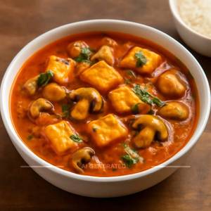 Mushroom Paneer Masala