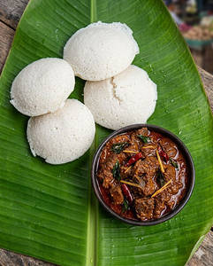 Beef Chaps + Idli (4pc)