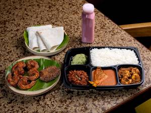 Prawns Thali