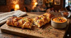 Cheese Garlic Stick With Dip