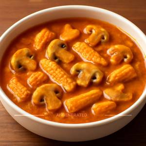 Baby Corn Mushroom Masala 