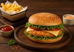 Chicken Cheese Burger