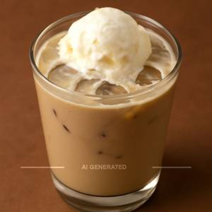 Creamy Cold Coffee With Ice Cream