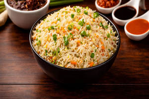 Jain Veg Manchurian Fried Rice (vs)