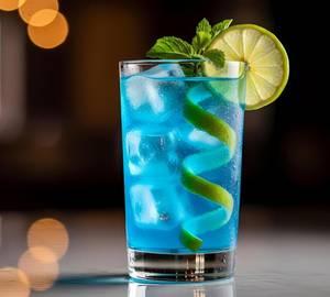 Blue Curacao Mojito