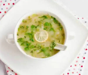 Lemon Coriander Soup