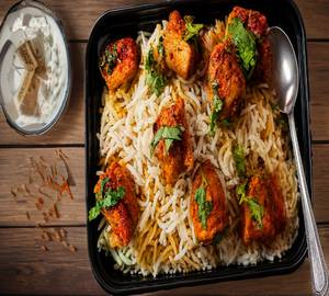 Chicken Tikka Biryani  (Zafrani) Quick Box 8 Pcs