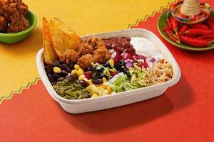 Crispy Chicken Pop Burrito Bowl