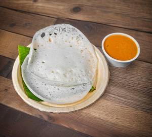 Appam With Kadala Curry