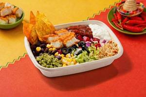 Mexi Paneer Crunch Burrito Bowl