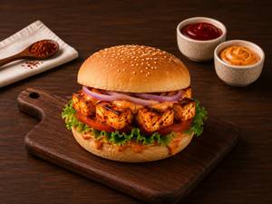 Tandoori Paneer Burger