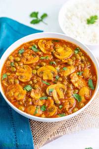 Mushroom Mutter Masala